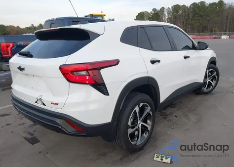 2025 Chevrolet Trax Fwd 1Rs from USA, damaged, VIN KL77LGEP5SC307294